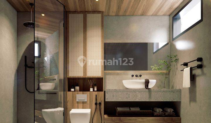 Villa Baru Modern Minimalis Cantik Lux Strategis di Canggu Bali 2