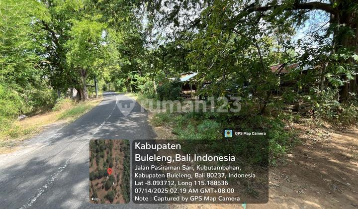 Tanah Luas Strategis di Kabutambahan Buleleng Bali