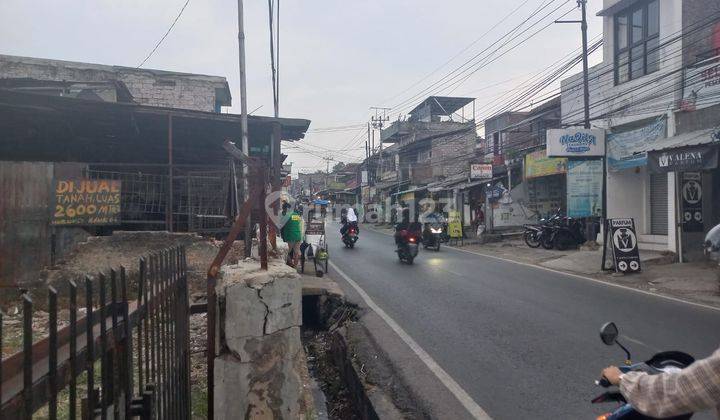 Dijual Tanah Kosong Strategis Kotak di Mainroad Cihanjuang 2