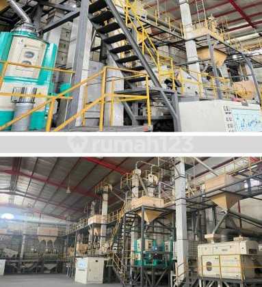 For Sale: Land and Factory Building in Good Condition, Complete with Machinery and Strategic Supporting Facilities in a Developing Industrial Area, Suitable for Production, Warehousing, and Long-Term Investment on Syech Quro Plawd Street, East Karawang, West Java.
