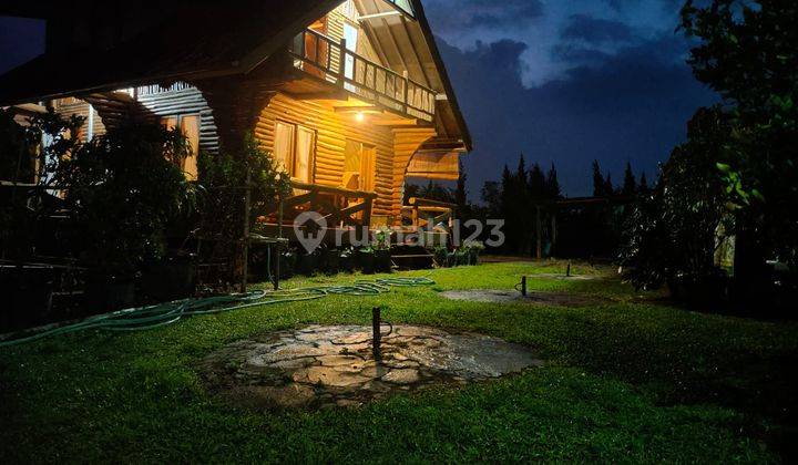 dijual tanah kebun bonus villa view bagus di cibodas lembang 1