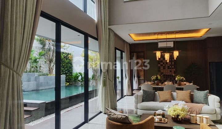Dijual Rumah Lux Bagus Cantik Stok Terakhir Siap Huni Full Furnished di Cluster Hillary Terbaru Hazelia Summarecon Bandung 2