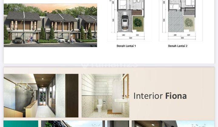 Dijual Rumah Lux Modern 2 Lantai Siap Huni di Flora Summarecon 1