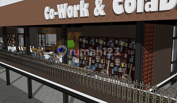 Disewakan Lahan untuk Ruang Usaha Luas Siap Huni Cocok untuk Investor di Sindang Sirna