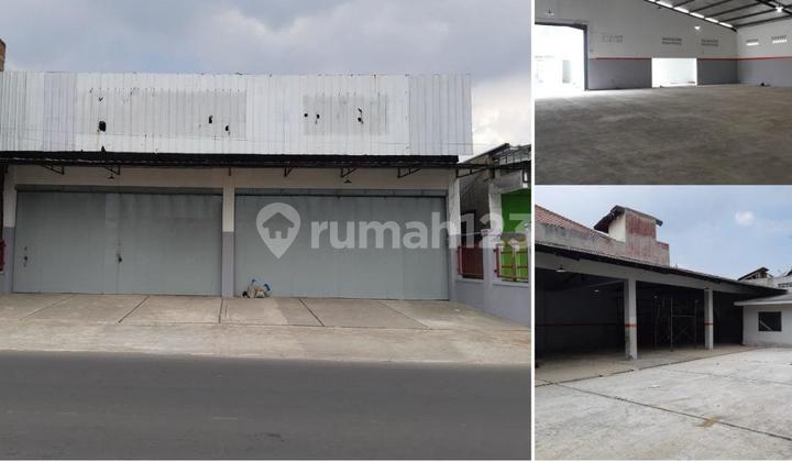 Dijual Gudang Bagus Luas Siap Pakai SHM 1,5 Lantai 3 Kamar Tidur di Jalan Terusan Bojongsoang