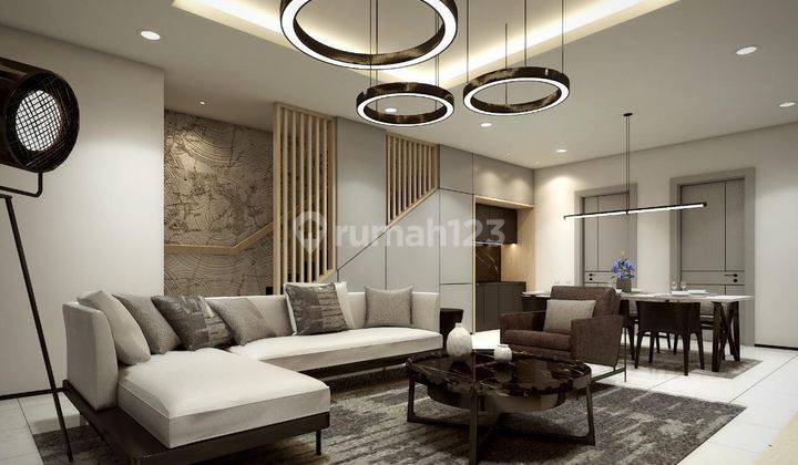 Dijual Rumah Baru 2 Lantai Furnish Modern di Batununggal 1