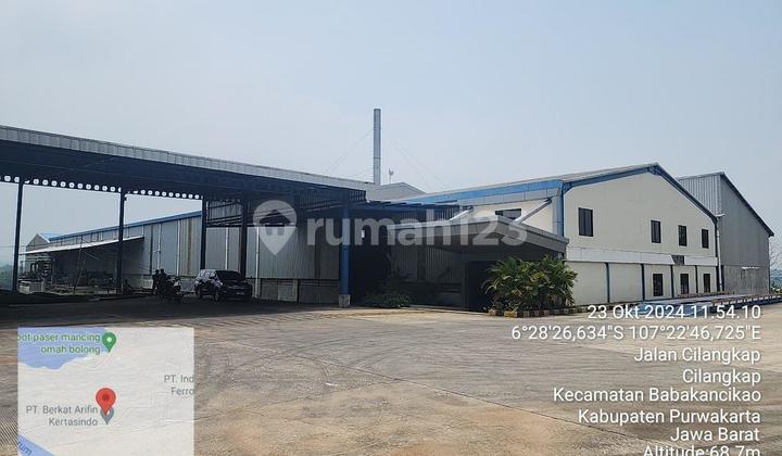 Dijual Pabrik Luas Bagus Terawat Siap Huni di Jalan Cilangkap Babakan Cikao Purwakarta Dijual Pabrik Luas Bagus Terawat Siap Huni di Jalan Cilangkap Babakan Cikao Purwakarta