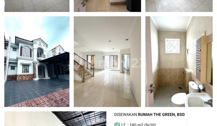 Disewakanthe Green BSD Murah Siap Huni Tangerang Kota Selatan Luas Disewakanthe Green BSD Murah Siap Huni Tangerang Kota Selatan Luas