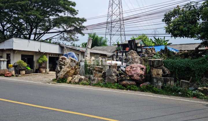 Tanah Mainroad di Bogor Cocok Hotel Kuliner Bank Dll