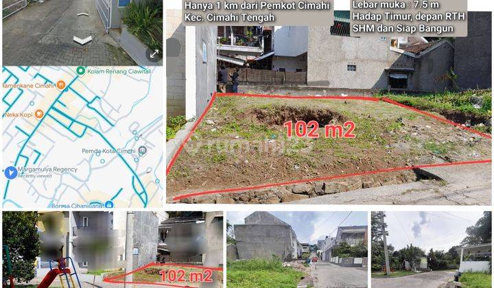 Dijual Tanah Shm Siap Bangun Di Cimahi Tengah 1