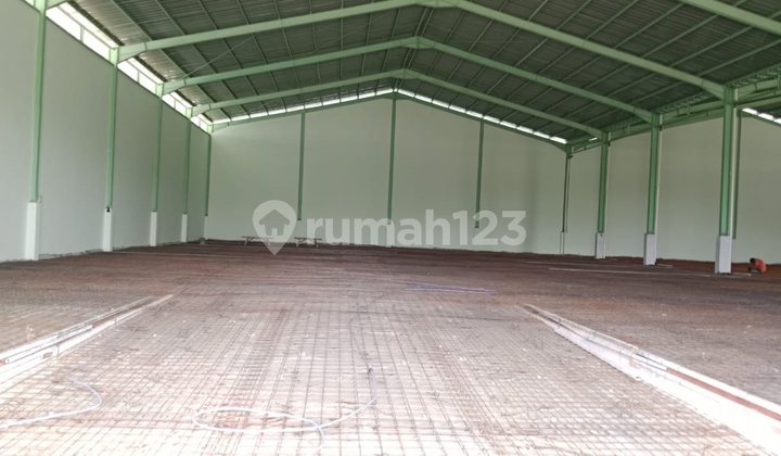 New Warehouse for Rent Can Accommodate 40" Containers Banten Tangerang