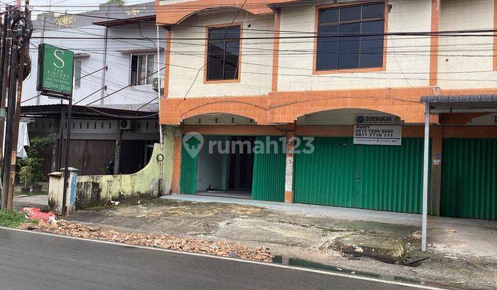 Ruko 2,5 Lantai Disewakan di Jl Balam Pekanbaru 1