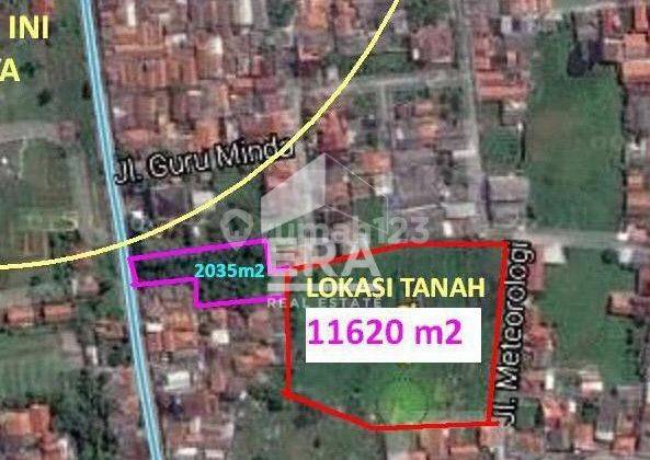 tanah di jl meteorologi tangerang kota 2