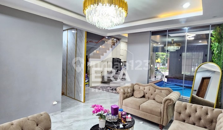 Dijual Rumah 3,5 lantai Cluster lavesh Harapan Indah Bekasi