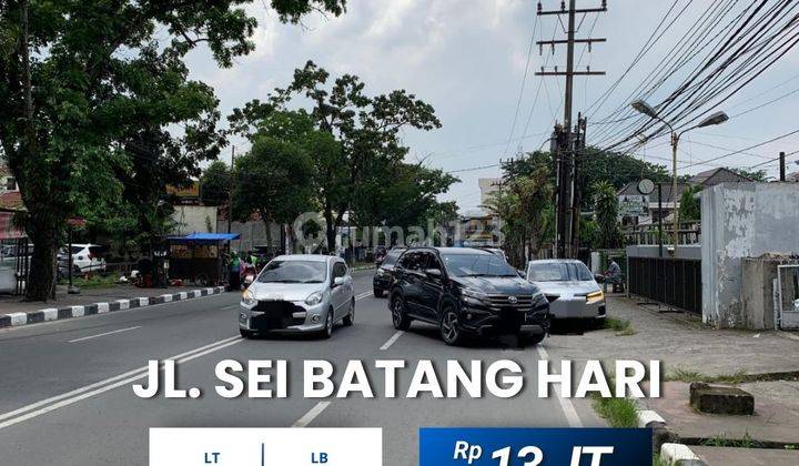 Dijual Tanah Dan Rumah Daerah Medan Sunggal Jalan Sei Batang Hari 1