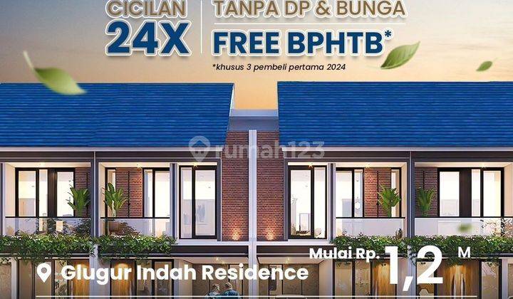 Rumah Baru Komplek Glugur Indah Residence Jalan Yos Sudarso Medan 1