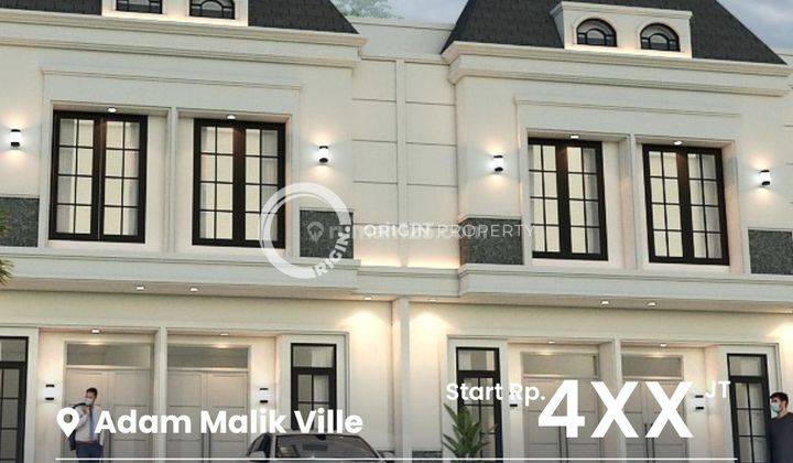 Rumah Baru Komplek Adam Malik Ville Jalan Sekata Adam Malik 1