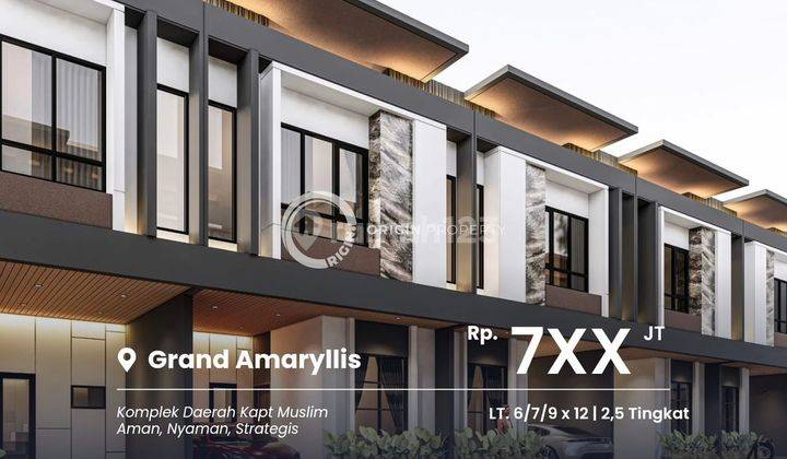 Dijual Rumah Baru Grand Amaryllis Jalan Persatuan Kapten Muslim 1