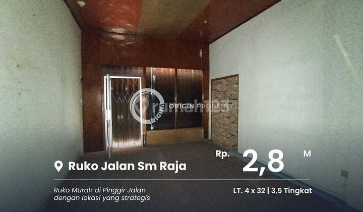 Dijual Ruko Cantik Dan Strategis Jalan Sm Raja Medan Amplas  1