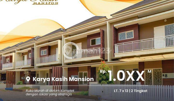 Dijual Rumah Baru Lokasi Strategis Komplek Karya Kasih Mansion 1