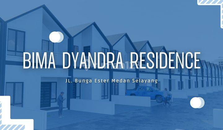 Dijual Rumah Komplek Bima Dyandra Residence Daerah Padang Bulan 1