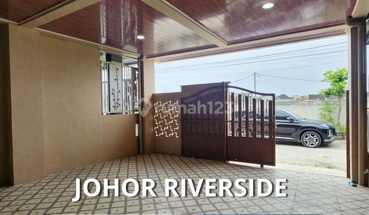 Dijual Rumah Komplek Johor Riverside Jalan Karya Wisata Deli Tua 1