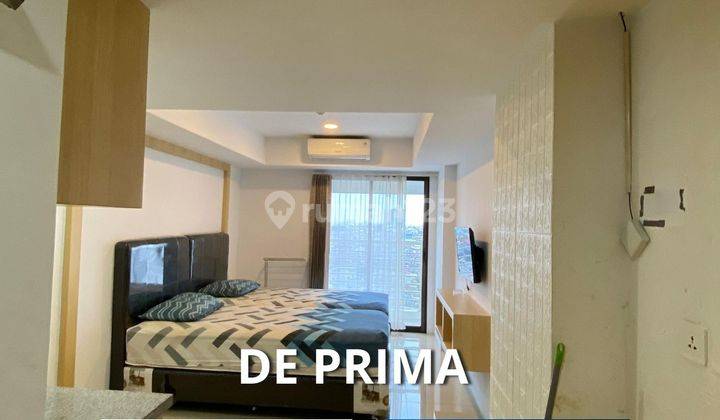 Dijual Apartemen De Prima Lantai 19 Tipe Studio Jalan Gelas 1