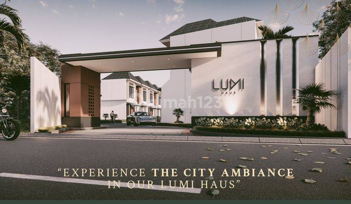 Rumah Baru Komplek Lumi Haus Jalan Aluminium I Daerah Cemara 1