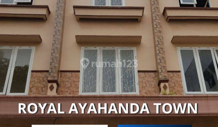 Dijual Murah Ruko 3,5 Tingkat Royal Ayahanda Town Jalan Ayahanda 1