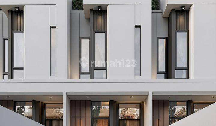 Townhouse Modern Minimalis Jalan Pandan Komplek Krakatau Ville 1