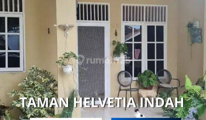 Disewa Rumah 1 Tingkat Komplek Taman Helvetia Indah Jalan Mesjid 1