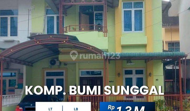 Dijual Rumah Komplek Bumi Sunggal Permai Jalan Sunggal 1