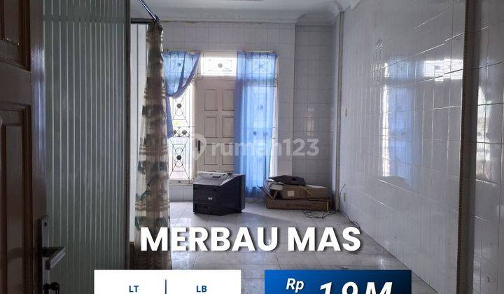 Dijual Ruko Siap Huni Komplek Merbau Mas Daerah Merbau Sekip 1