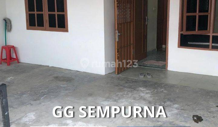 Dijual Rumah Murah Siap Huni Jalan Brigjend Katamso Gang Sempurna 1