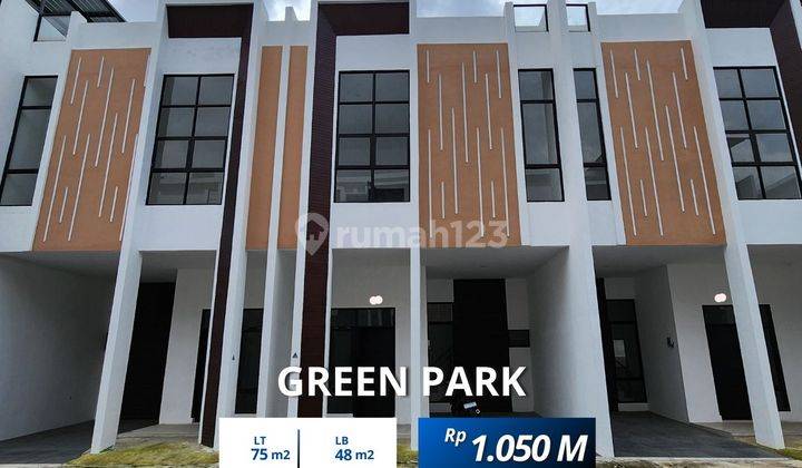 Dijual Rumah Komplek Green Park Tipe Orchid Jalan Stm Ujung 1