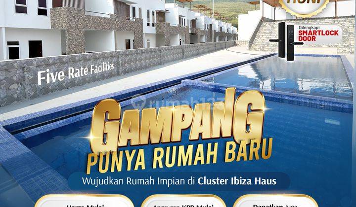 Villa Exclusive Cluster Ibiza Tipe Barcelona Jalan Sm Raja 1