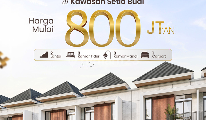 Rumah Baru Komplek Imperial Garden Daerah Setiabudi Medan