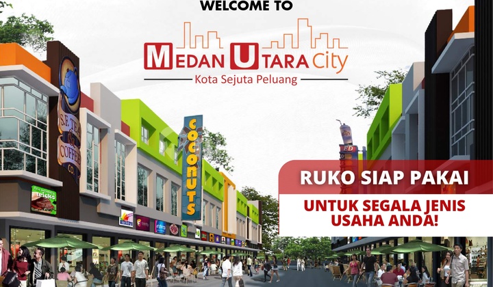 Martubung Shop House, Rawe Raya Street, Medan Utara City Complex, Move-In Ready Martubung Shop House, Rawe Raya Street, Medan Utara City Complex, Move-In Ready