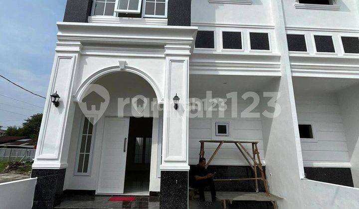 Rumah Baru Komplek Ringroad Ville Jalan Mega Ring Road Sunggal