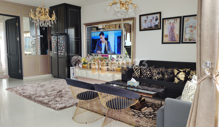 For Sale Luxury House Fully Furnished, Private Swimming Pool Bogor City Blooming Infiniti Residence Type.