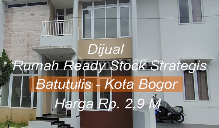 Di Jual Cepat Unit Rumah Premium Siap Huni Lokasi Batu Tulis Kota Bogor.