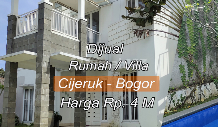 For Sale VILLA House private pool view Mount Sejuk at the foot of Mount Salak Cijeruk Bogor. For Sale VILLA House private pool view Mount Sejuk at the foot of Mount Salak Cijeruk Bogor.