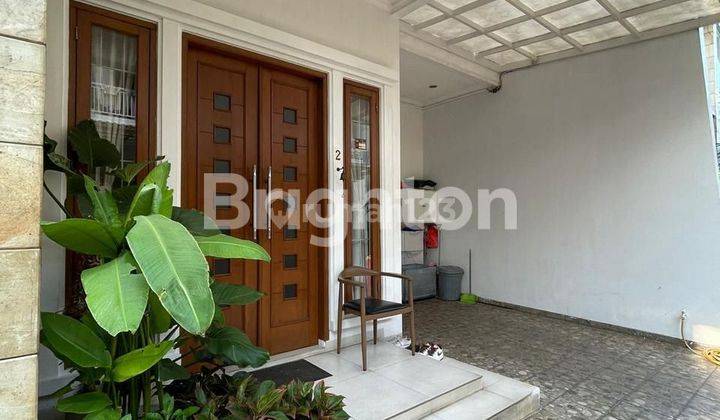 RUMAH BANGUNAN BAGUS SIAP HUNI MURAH FULLY-FURNISHED DI KEBAGUSAN JAKARTA SELATAN  1