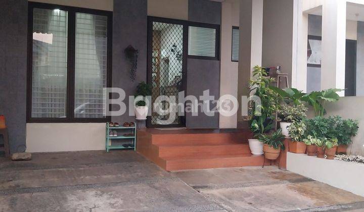 RUMAH BANGUNAN MINIMALIS, BAGUS SIAP HUNI ASRI STRATEGIS DEKAT BINUS DI VILLA MELATI MAS SERPONG TANGERANG SELATAN  1