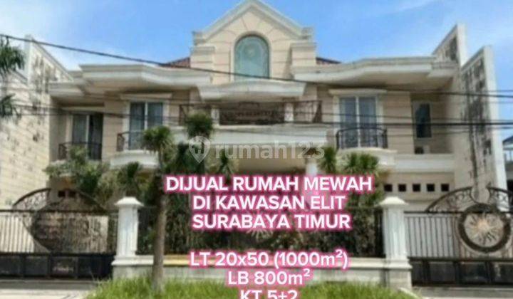 Rumah di Araya Kawasan Elite Surabaya Timur Dkt Merr Galaxy Mall Pakuwon City 1