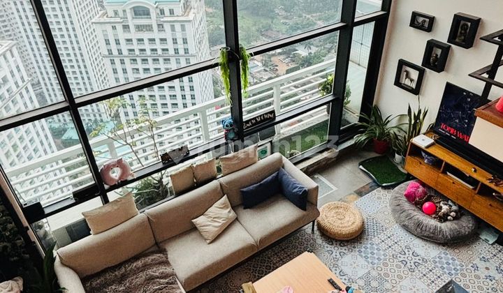 Dijual Cityloft Sudirman Duplex 121 m² – 2 Unit Jadi Satu, Lokasi Premium di Atas Citywalk Mall 2