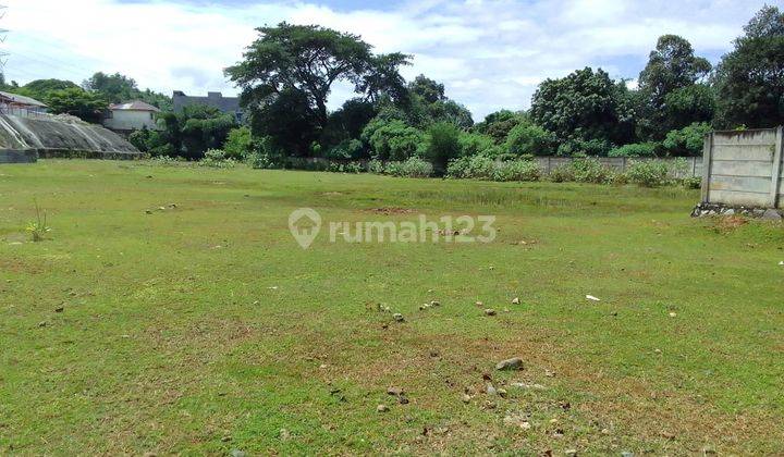 Disewakan Tanah di Cibubur 1 Hektar. Shm. Tanah Padat Masuk Kntnr 1