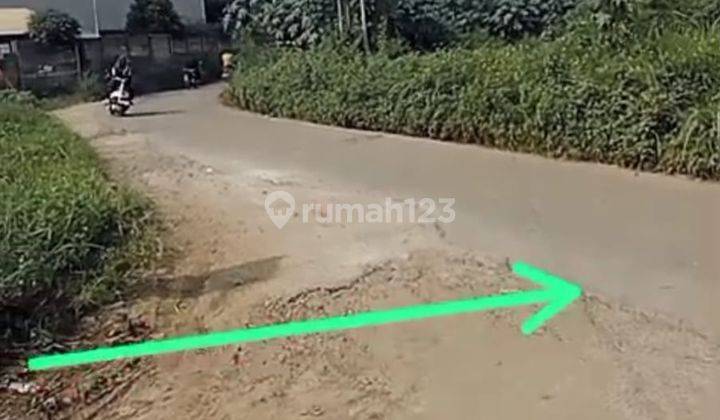 Dijual Tanah di Setu Bekasi 700m2 Bisa Kontainer 40 Dekat Tol 1