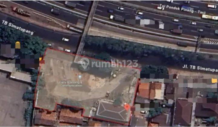 Disewakan Tanah di Ciracas Tb Simatupang 1747 M2 HGB Lokasi Super 2