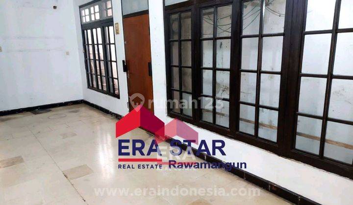 Rumah tua hitung harga tanah di Rawamangun Muka, Jaktim. 1